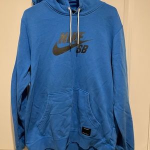 Nike SB Blue Hoodie Sweatshirt